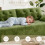 (Without Footstool, Green) 275CM Chenille 4 Seater Sofa, Deep Cushioned Modular Sectional Couches 5
