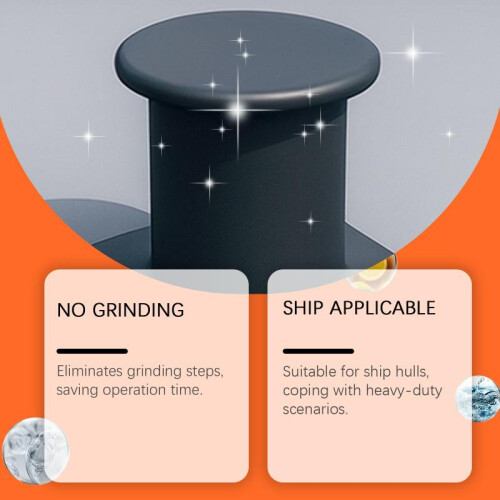 JAKEHOE Rust Converter Paint Compatible No Sanding Needed Home Protection Metal Rust Prevention Coating Eco-Friendly 1