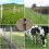 Clips de montage de clôture agricole, 100 pièces, Clips de-C 6