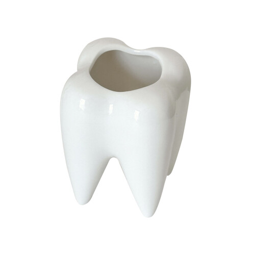 Tooth Pencil Pot Storage Pen Container Cute Pencil Holder Makeup
