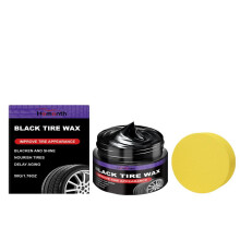HOMONTH Tire Shine Gel Black Car Tire Daily Convenient Care Surface Polish Gloss Renew