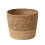 Straw Weaving Flower Plant Pot Basket Grass Planter-Medium 1