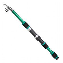 HIBIBUD Telescoping Fishing Rod FRP Green 173 cm