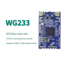 For Realtek RTL8812 Wireless Dual-Band Wifi 2.4/5GHz Ac Usb 802.11 SPI Wifi Transceiver Module for Set Top Box