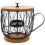 Coffee Pod Holder Wooden Lid Base 12-Cup Capacity 1