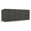 19x6 Pent Composite Shed Tanalised (Single Door, No Windows) 2