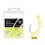 Barbed Sea Fishing Hook Fluorescent Yellow 2# 1