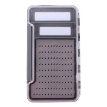 Slim Waterproof Magnetic Fly Box for Fishing Hooks and
