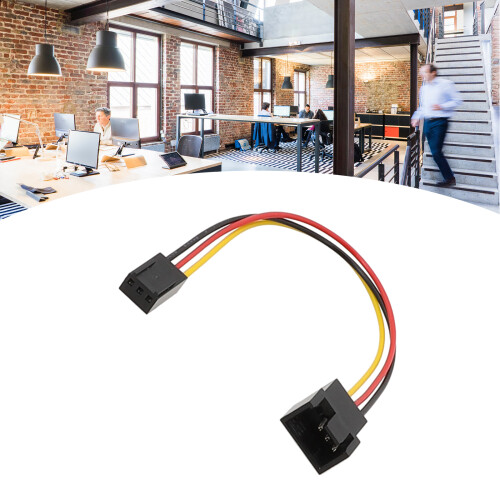 Adaptateur de câble de ventilateur de 15 cm, facile à utiliser, 1