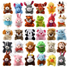 Mini Plush Animal Toys Keychain 30 pcs