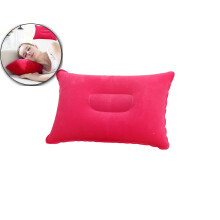Inflatable Pillow Plush Thickened for Travel Camping