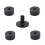 Black Gray Drum Set Replacement Parts 15mm Thick Felt-Black 9