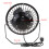 Solar Powered Exhaust Fan Solar Panel High Speed Exhaust Fan for 6