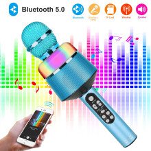 LNKOO Karaoke Bluetooth Wireless Microphone 5-in-1