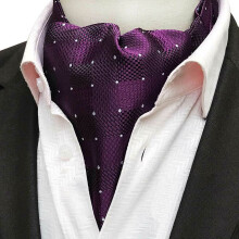 Men's Ascot Scarf Paisley Pattern Wedding Tie