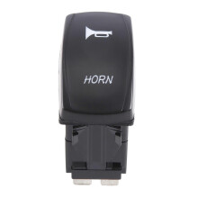 12V 24V Momentary Car Boat Marine LED Light Horn Rocker Switch blue