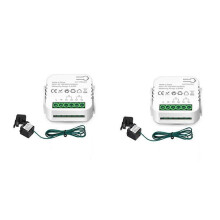 Tuya WiFi 80A Smart Meter Digital Energy Meter Current Transformer Solar PV Power Production Consumption Monitor
