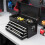 Lockable Steel Toolbox with 3 Drawers, Black 4