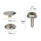 Estone Stainless Steel Snap Fasteners 10 Sets 3