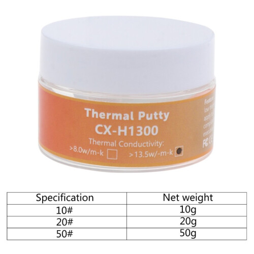Boxed CPU Thermal Putty Grease Paste High Performance-50g 1