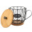 Coffee Pod Holder Wooden Lid Base 12-Cup Capacity 4