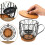 Coffee Pod Holder Wooden Lid Base 12-Cup Capacity 5