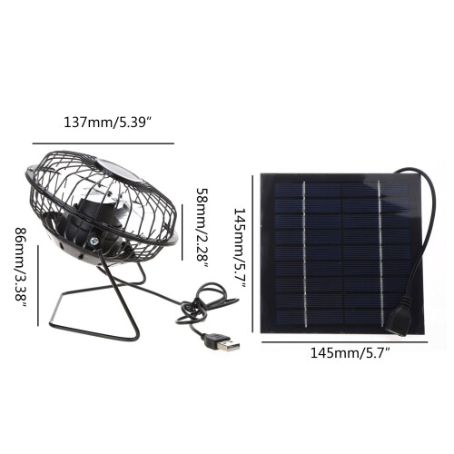 Solar Powered Exhaust Fan Solar Panel High Speed Exhaust Fan for 1