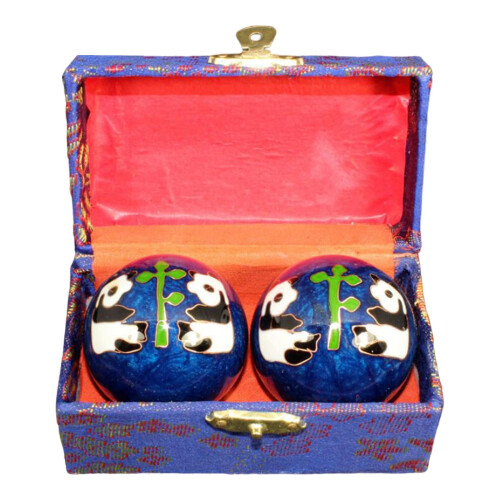 Hand Massage Balls Baoding Fitness Exerciser 2 Pcs 1