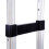 Aluminium Alloy Backpack Trolley with 6-6 round crystal red 10