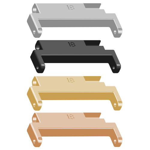 Quick Release Link Adapter Wristband Bracelets Connector-Black 1