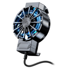 USB Powered Cellphone Cooler Fan Cooling Radiator for 4 to