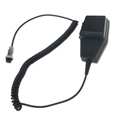 4 PIN CB Microphone Replacement Noise Cancelling Mic Speaker for