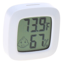 Magnetic Thermometer Hygrometer Universal for Car-Fahrenheit