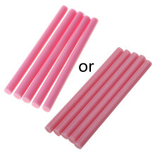5 stks Hotmelt Lijmstift Lijm Doorschijnend Sterke-Roze