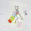 Bear Bead Keychain Set 2 Pieces Multipurpose Bag Pendant 7