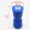 Heavy Duty Boat Trailer Ribbed Wobble Roller Assembly Blue 7