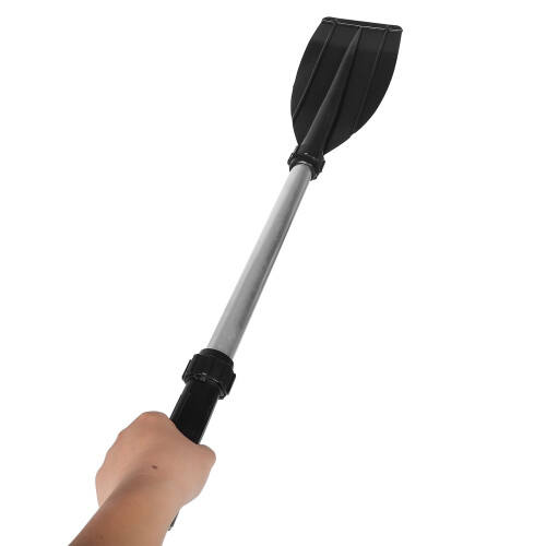 Emergency Paddles for Boats Nonslip Handle Black 2