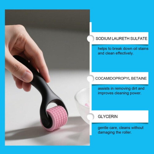 JUE FISH Roller Cleaner Spray – Clean Roller Stains, Improve Smoothness, Keep Clean, Restore and Maintain 100ml 2