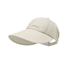 Le chapeau d'été pliable offre une protection UPF50 et un-Beige