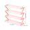 Z-Shape Shoe Rack Stainless Steel 3-Tier 1