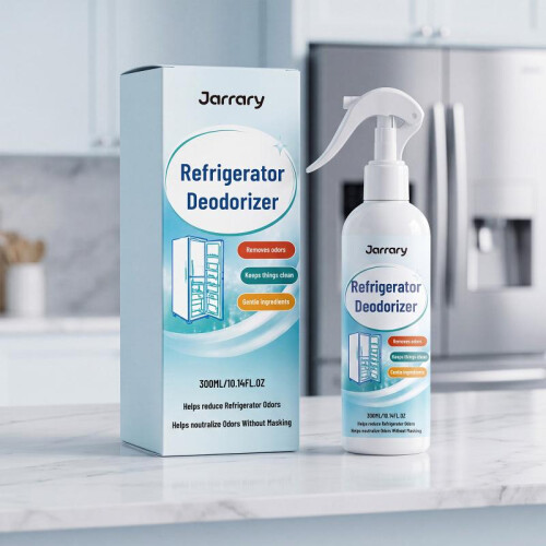 Jarrary Refrigerator Deodorizing Spray Kitchen Stain Remover Fresh Portable Daily Home Use 1