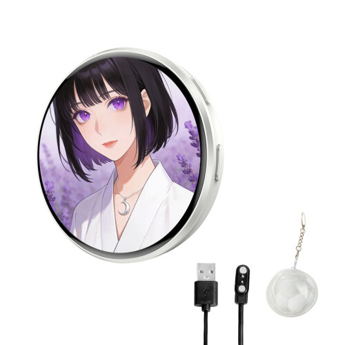 Easy To Use Electronic Badges connects Via Uploads In-White