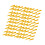 100Pcs Level Wedges Tile Spacers for Flooring Leveler-Yellow 1