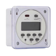 User Friendly Programmable Timer with Builtin Battery for-110V