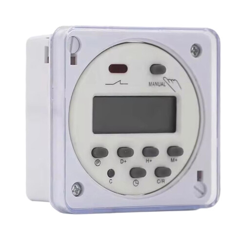 User Friendly Programmable Timer with Builtin Battery for-110V