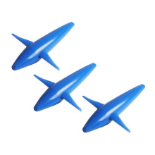 3pcs Trolling Lures Trolling Bird Teaser Fishing Tackle-Blue
