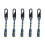 5pcs Durability Polyester Zippers Pulls Universals-Type K4 1
