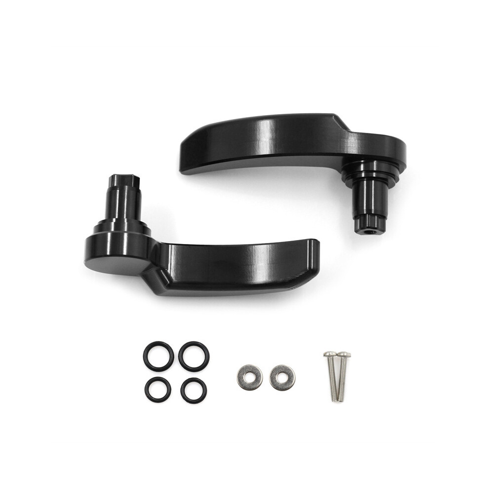(Black) Harley Touring Saddlebag Latch & Lever Lid Lifter For Road Glide, King, Flhr, Fltrx Black 113121865677