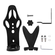 (Rearview Mirror) Bike Cup Holder, Water Bottle Cage Mount for Bicycle Handlebar