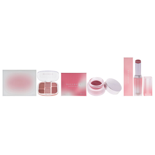 Wakemake Kit - 3 Pc 02 Lasy Rose & 06 Raw Pink